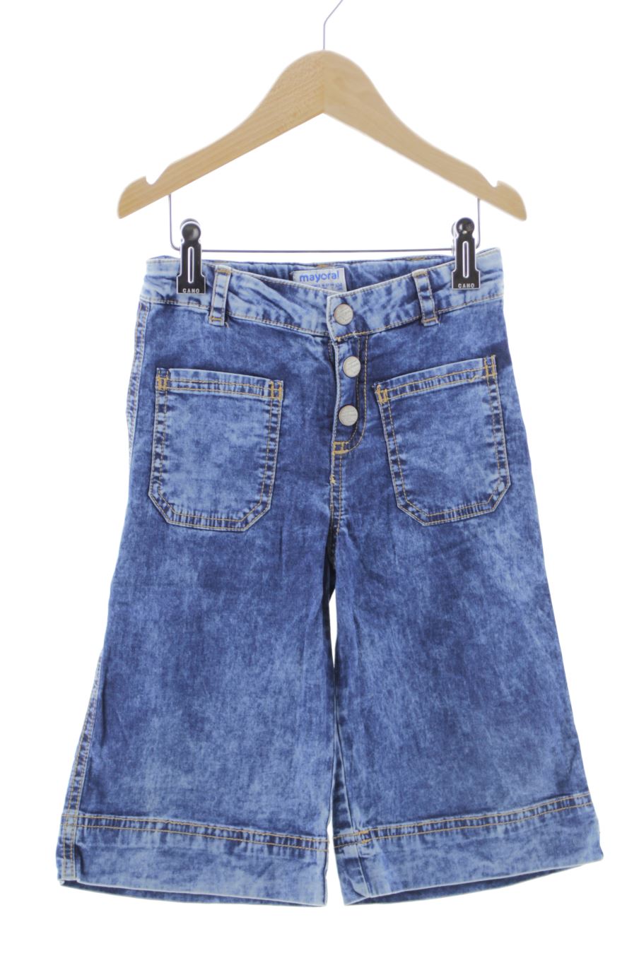 Vaqueros cortos de Mayoral de la talla 4 años de denim de segunda mano