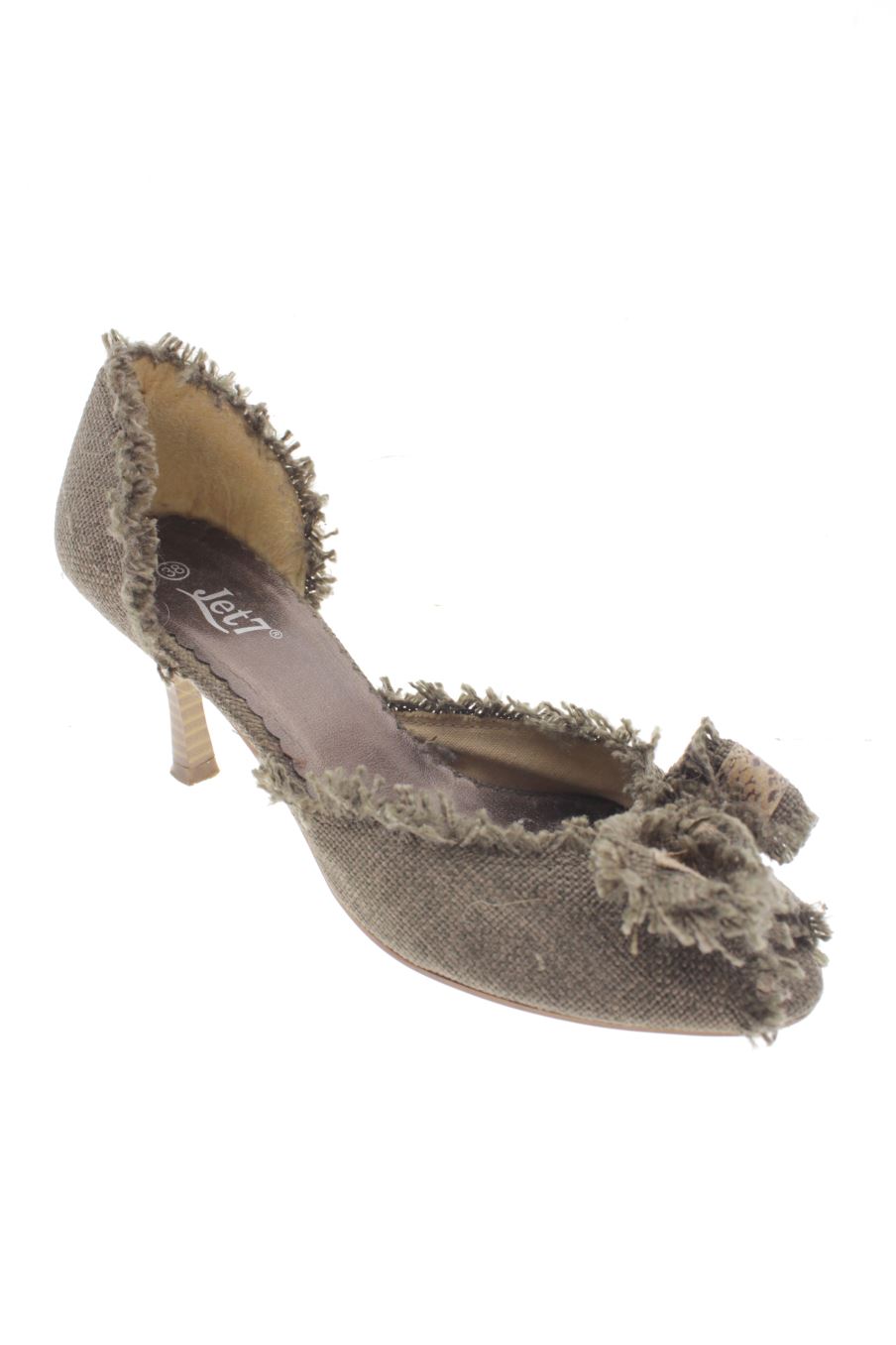 Zapatos de tacon de Jet7 de la talla 38, de color verde de