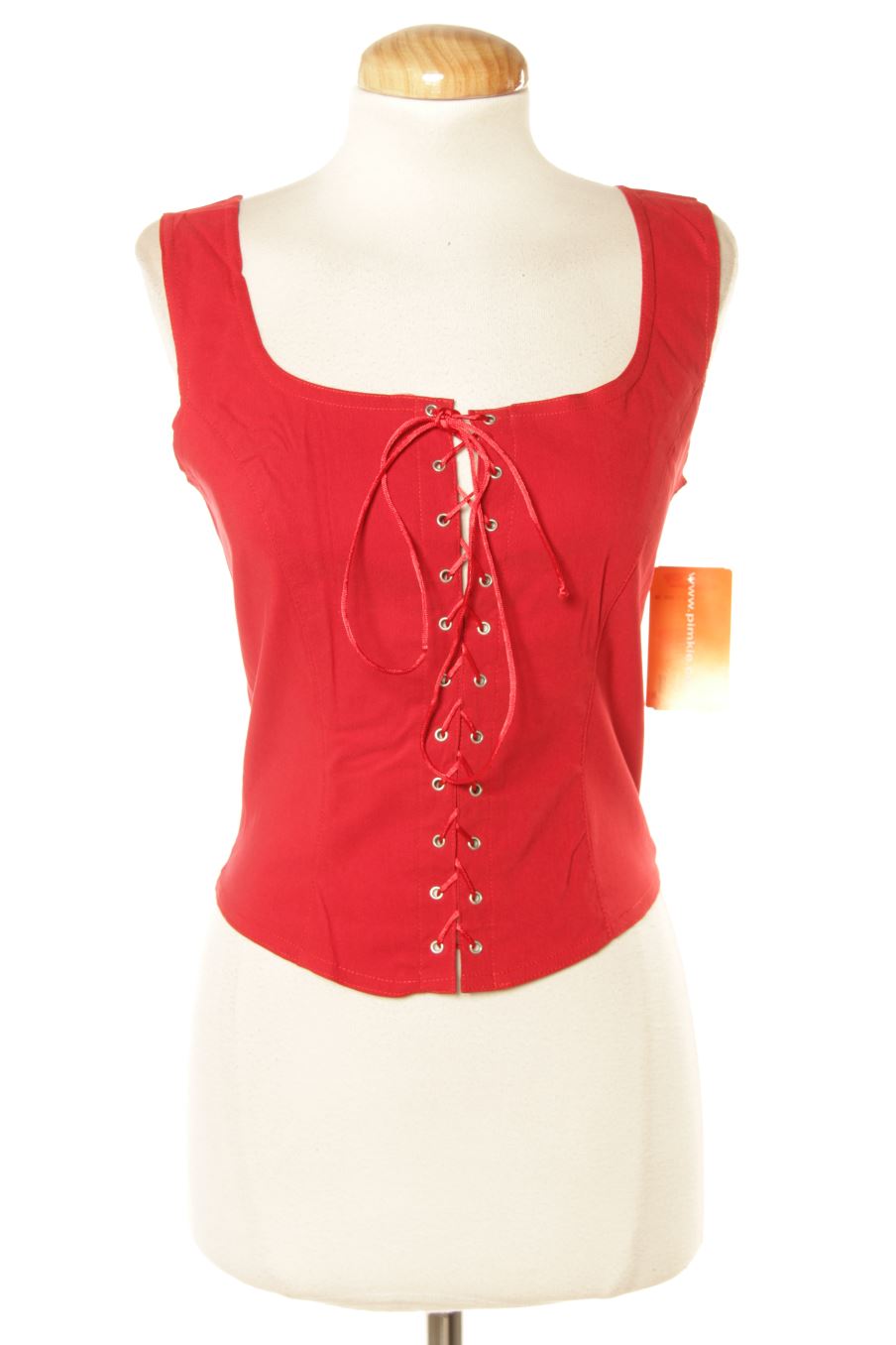 Top de Pimkie de la talla 38, de color rojo