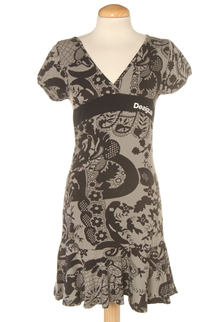 Vestido casual de Desigual de la talla M, de color estampado
