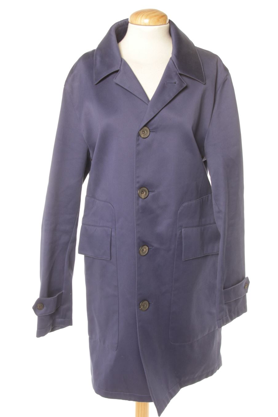 Manteau Burberry de la taille 52, de couleur bleu