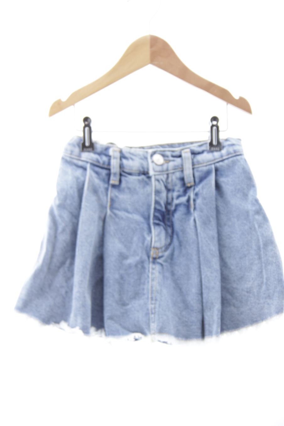 Vaquero corto de Zara de la talla 8 años de denim de segunda mano
