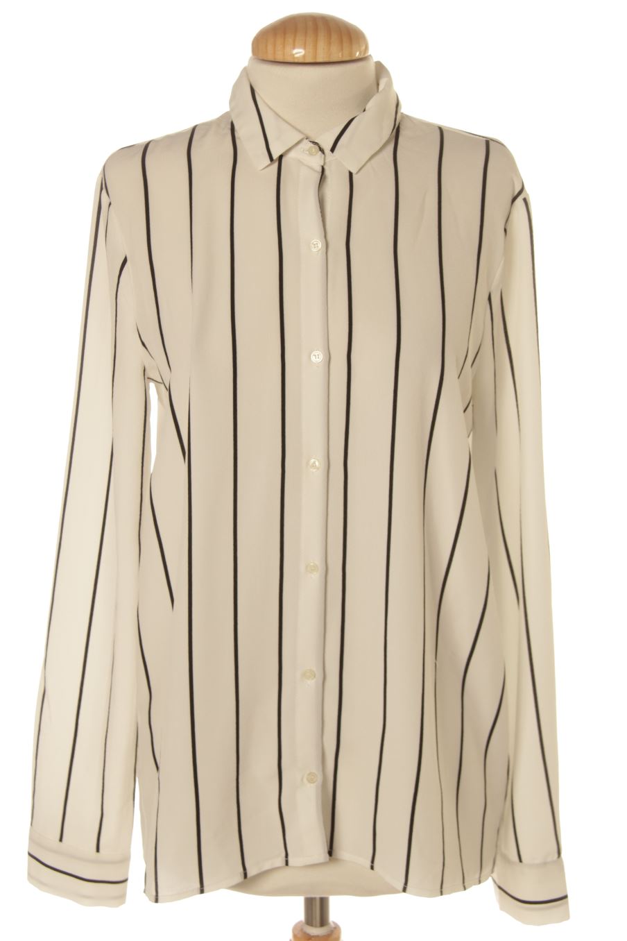 Camicia de Pull & Bear de la talla S, de color righe