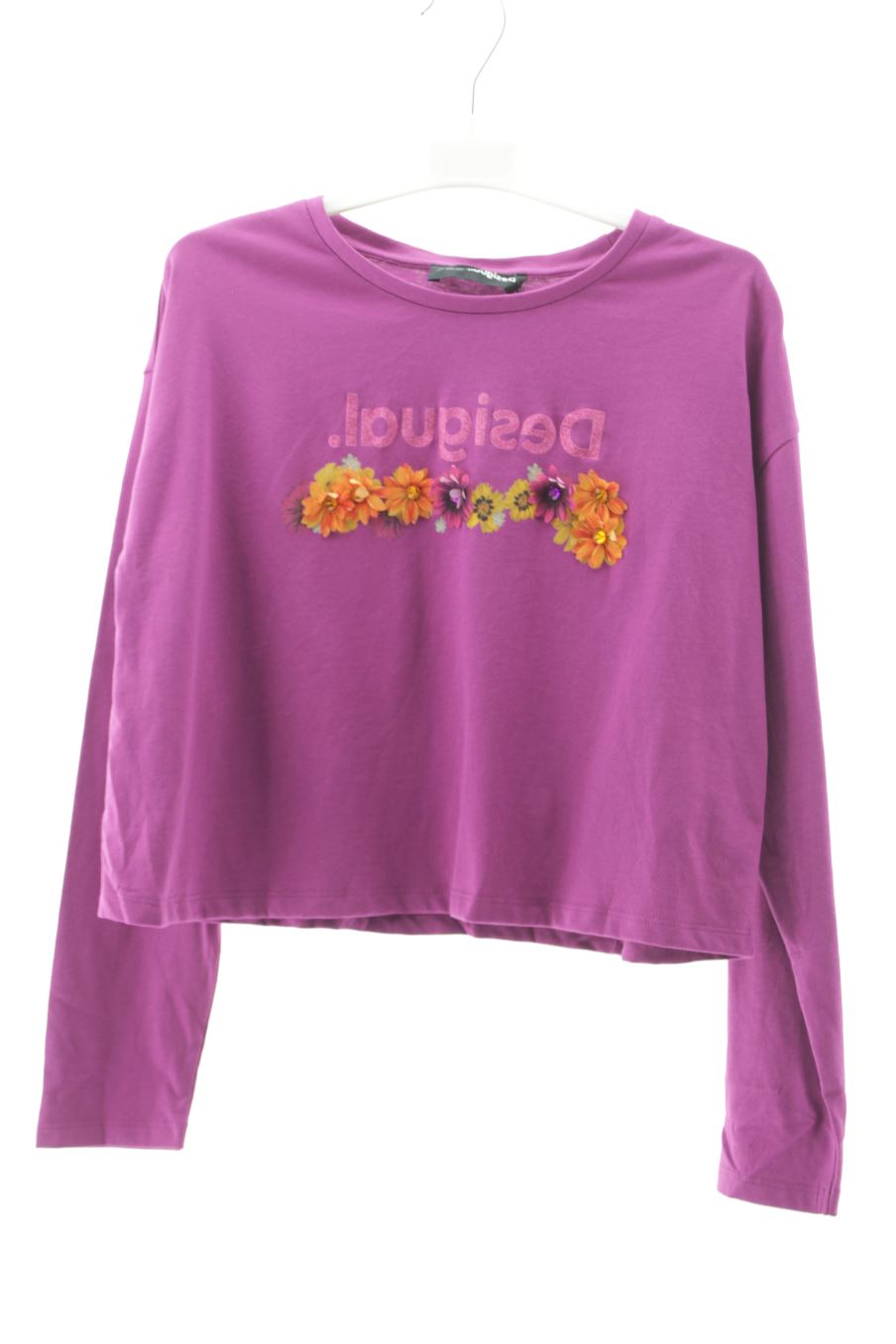 Camiseta de manga larga de Desigual de la talla 7 años con etiqueta