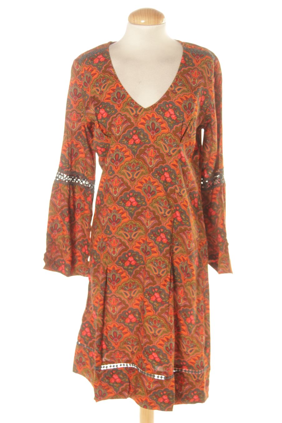 Robe casual HHG de la taille S, de couleur imprimés