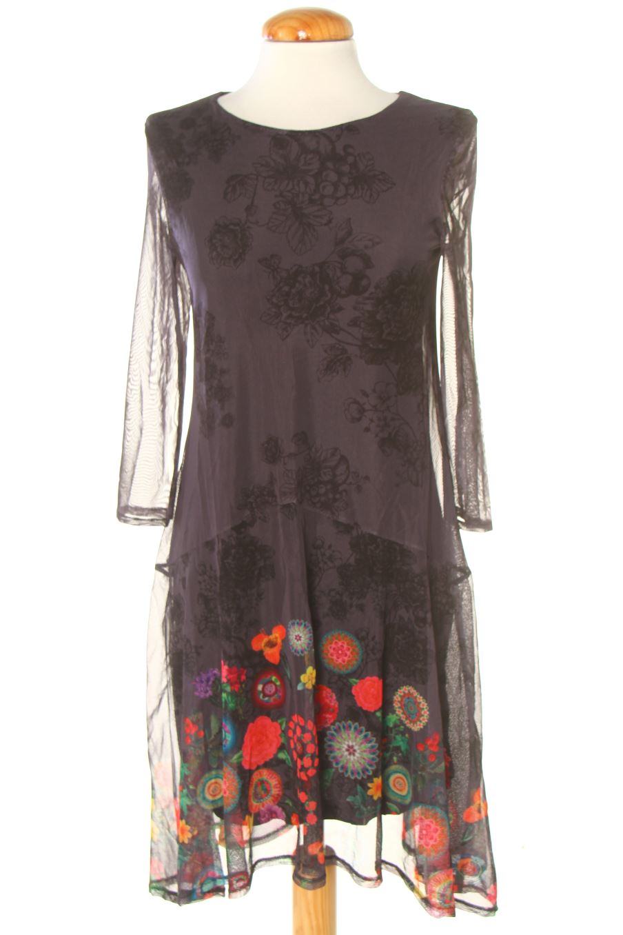 Vestito casual de Desigual de la talla XS, de color stampato