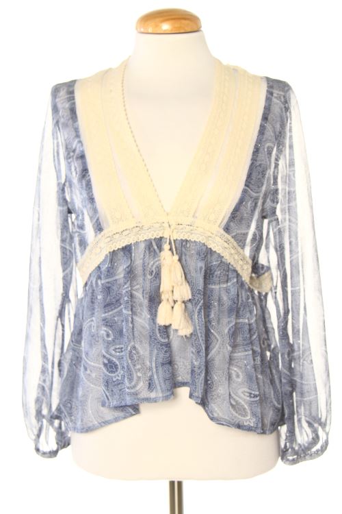 Blouse à manches longues