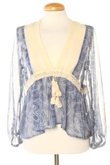 Blusa de manga larga M Miss Koo