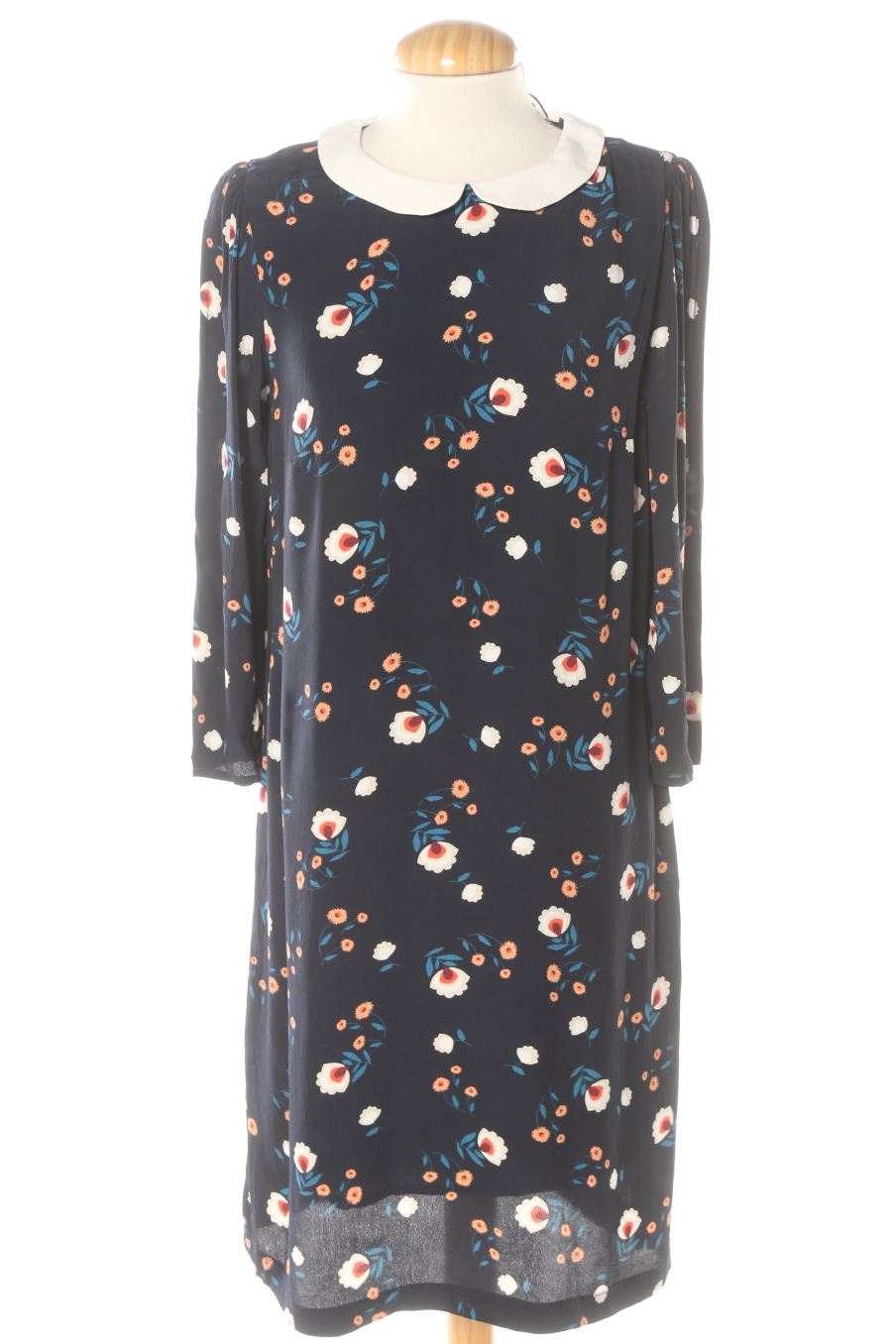 Robe casual Naf Naf de la taille 40, de couleur bleu