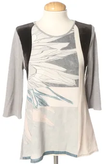 Camiseta manga larga S Zara, foto 1 de 2
