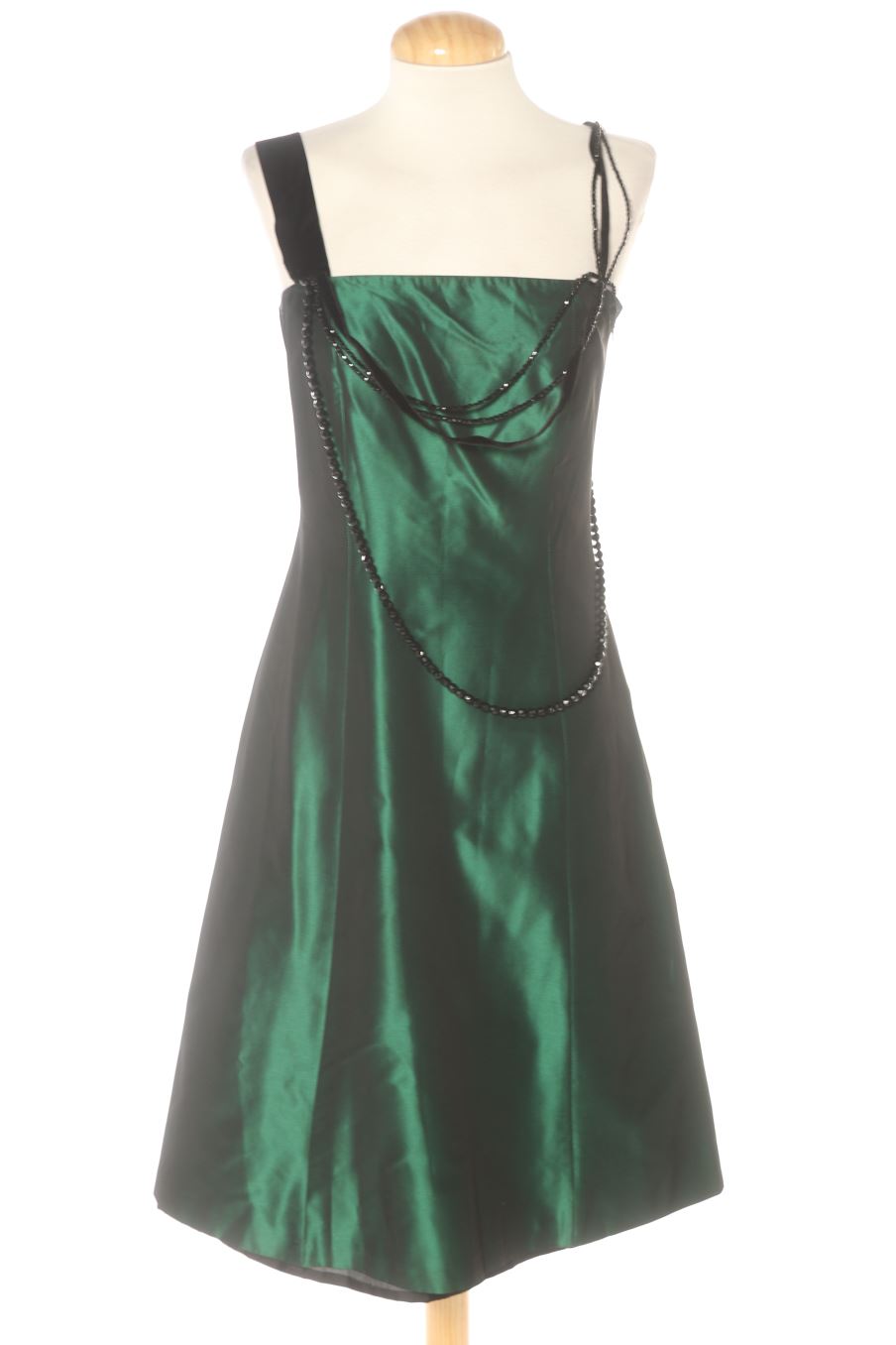 Aufwändiges Kleid von Caramelo Größe 38, Farbe Grün, für