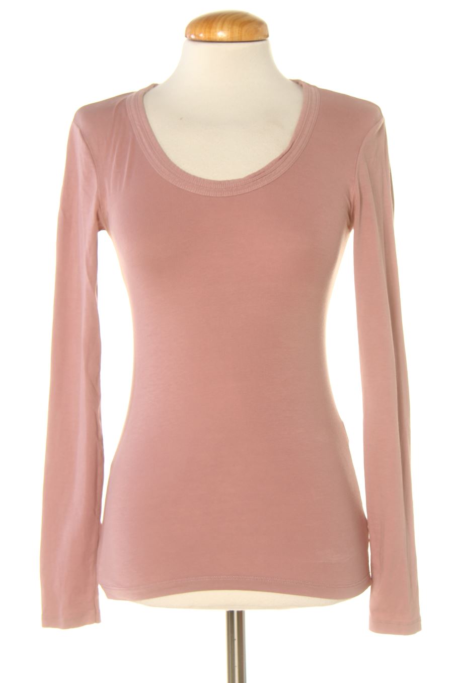 Maglietta a maniche lunghe de Zara de la talla S, de color viola