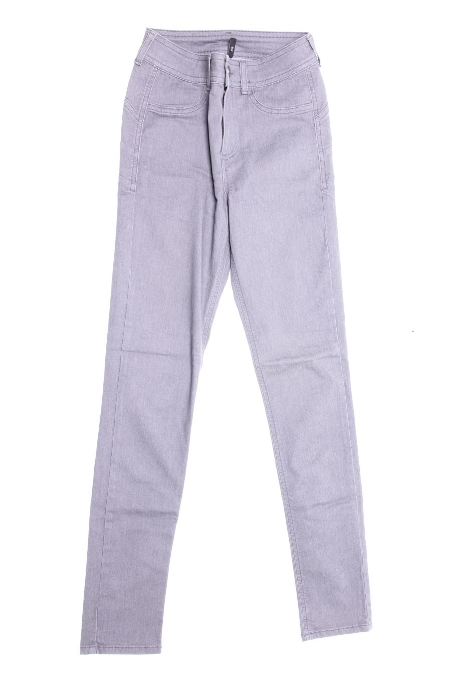 Jeans Calzedonia de la taille XS, de couleur gris de denim