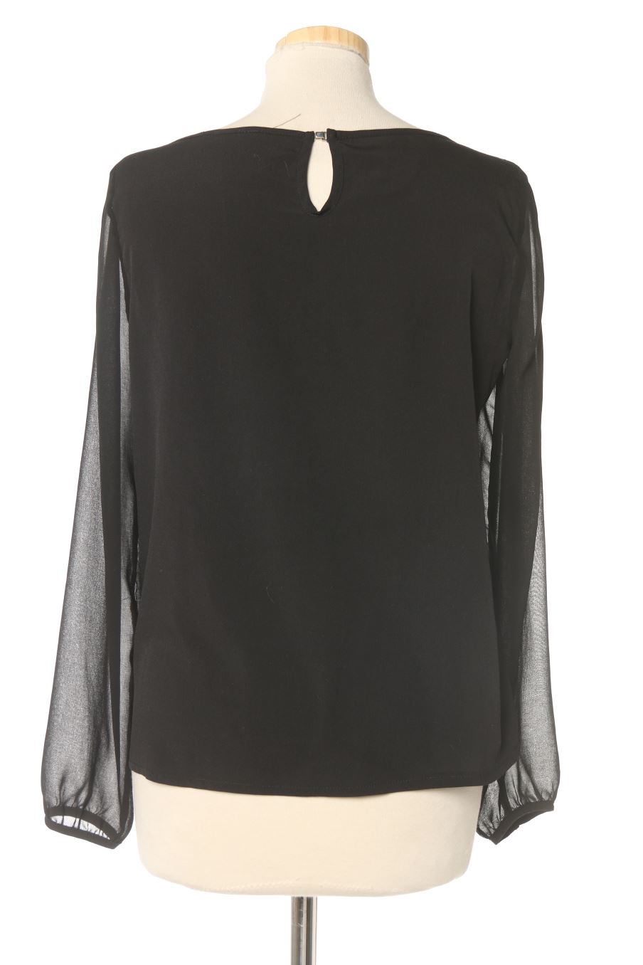Blouse à manches longues Promod de la taille 36, de couleur noir