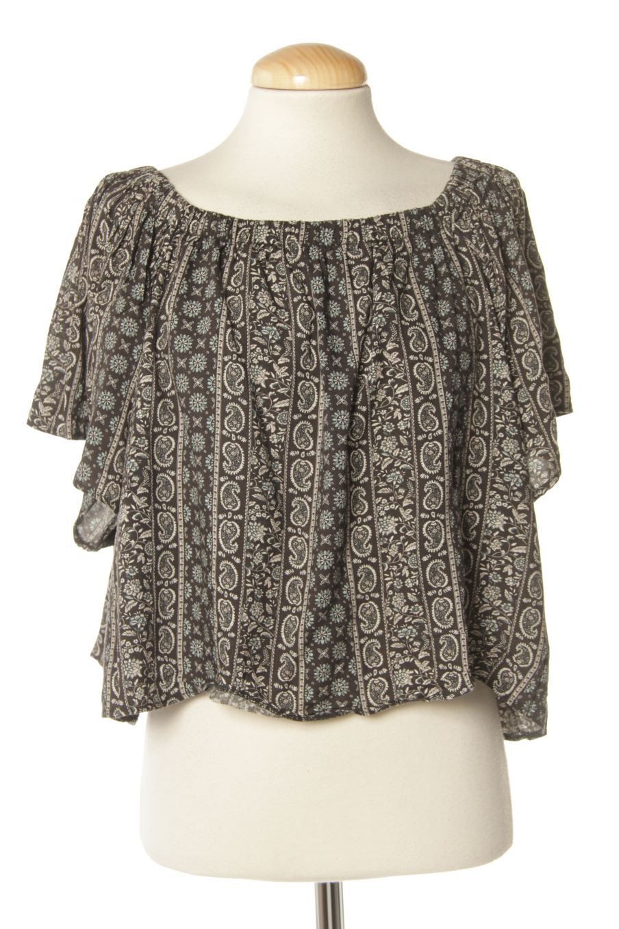 Blusa de manga corta de Clockhouse (C&A) de la talla 36, de color negro