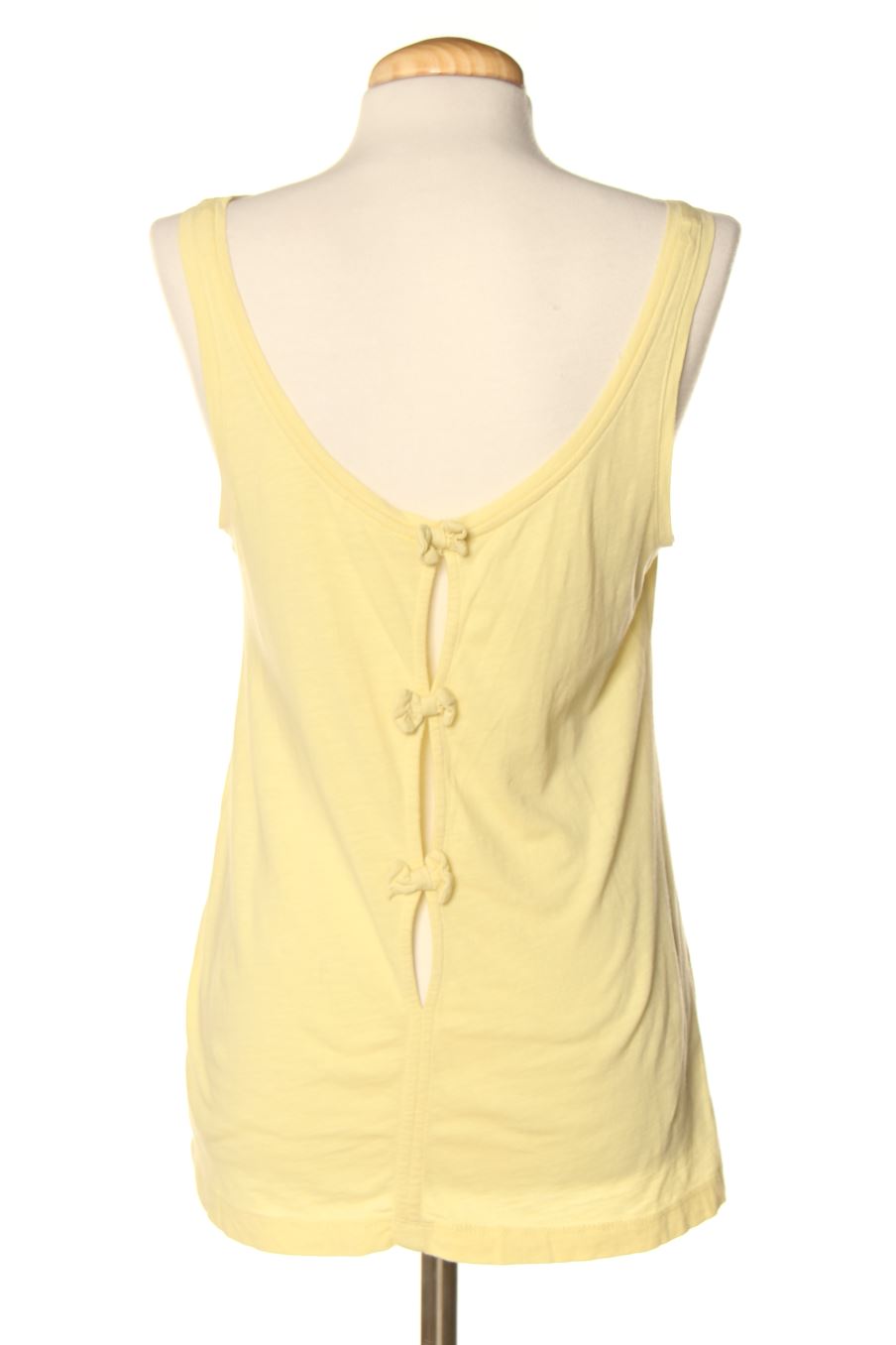 Camiseta sin mangas de Springfield de la talla M, de color amarillo