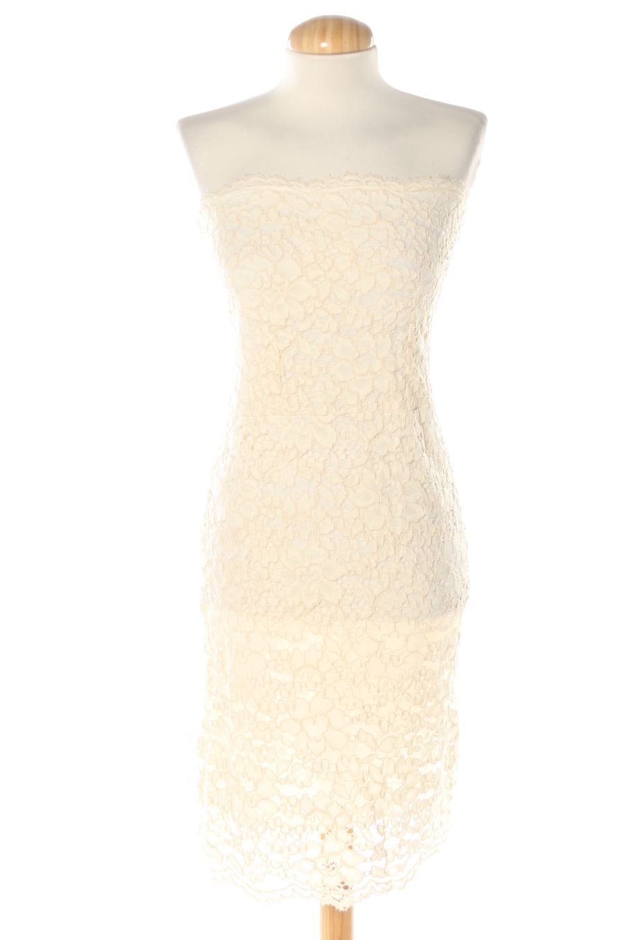 Robe casual Zara de la taille M, de couleur beige