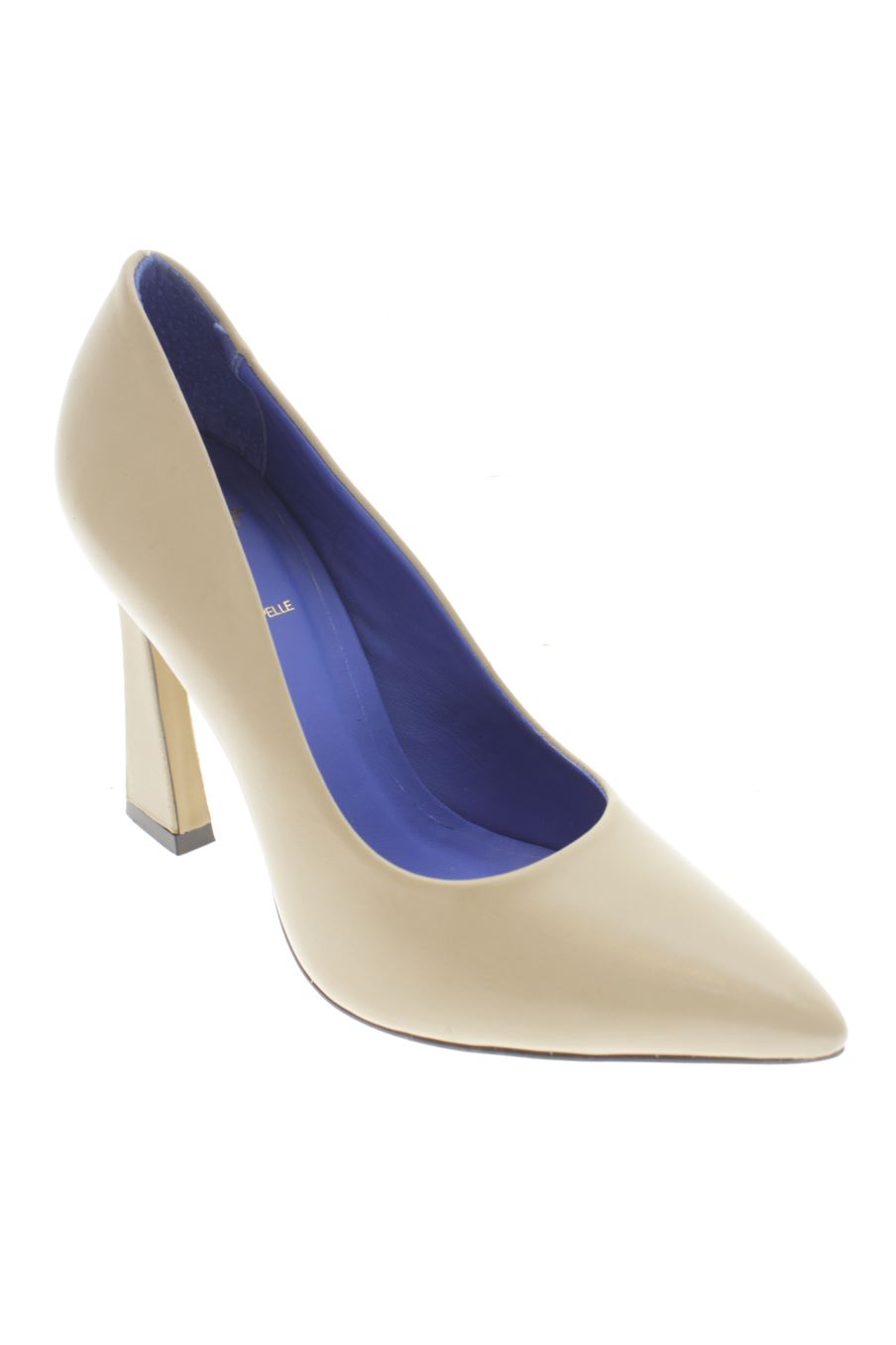 Zapatos de tacon de San Marina de la talla 36, de color beige de