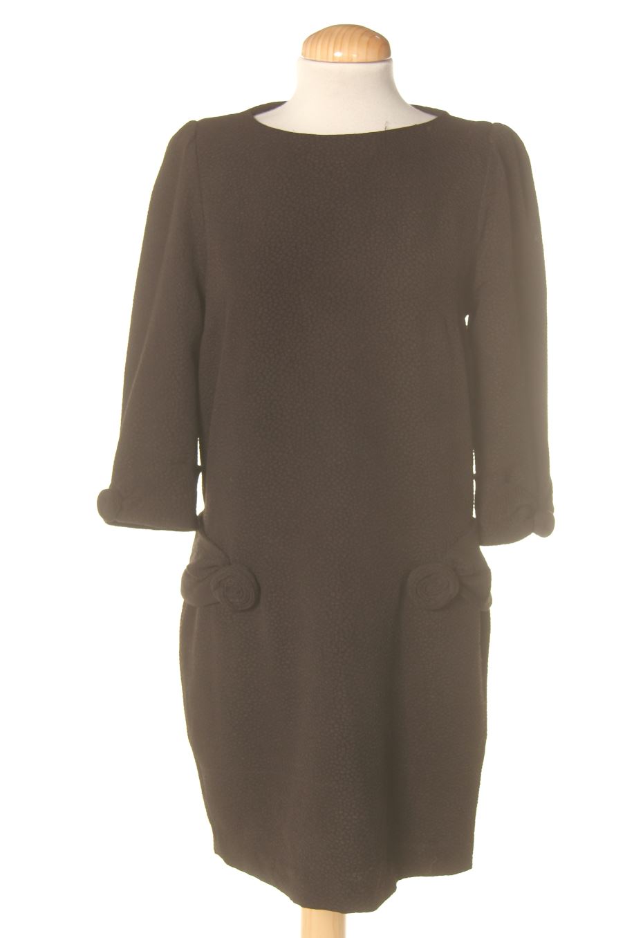 Robe casual H&M de la taille 36, de couleur noir