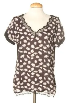 Blouse à manches courtes M Camaieu, photo 1 sur 2