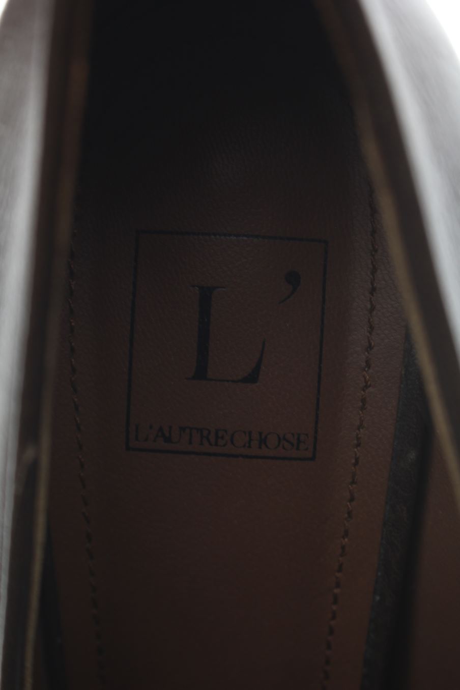 Zapatos de tacon de L`autre chose de la talla 41, de color marrón de