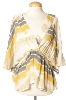 Kurzärmelige Bluse S SLOWLOVE