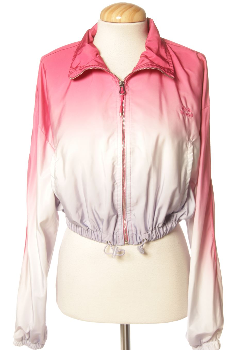 Blouson Bershka de la taille S, de couleur rose