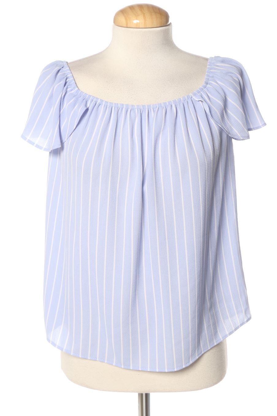Blouse à manches courtes PERCENTIL de la taille S, de couleur rayures