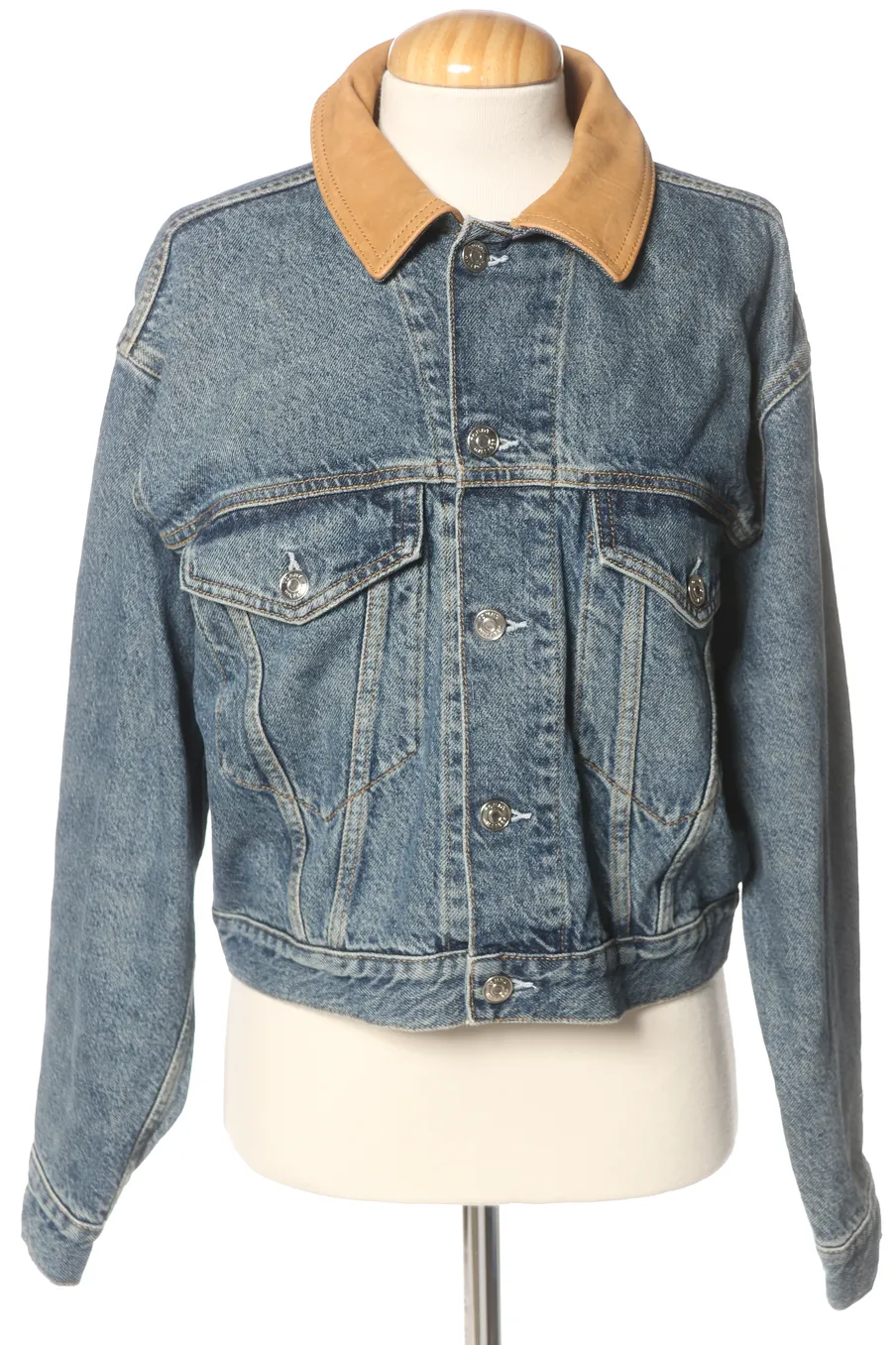 Blouson Tommy Hilfiger de la taille L, de couleur bleu de denim