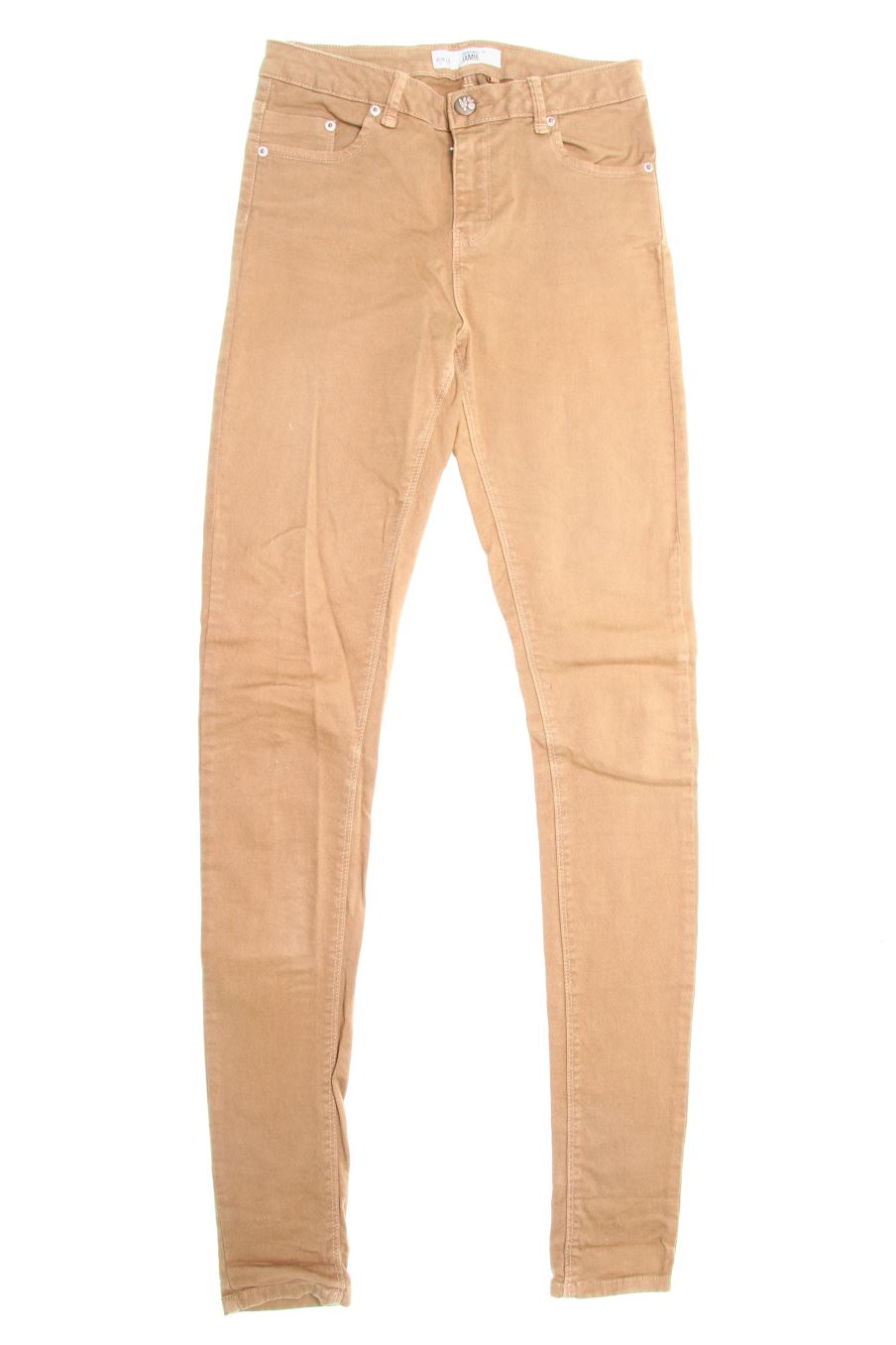 Jeans Topshop de la taille 38, de couleur marron de denim