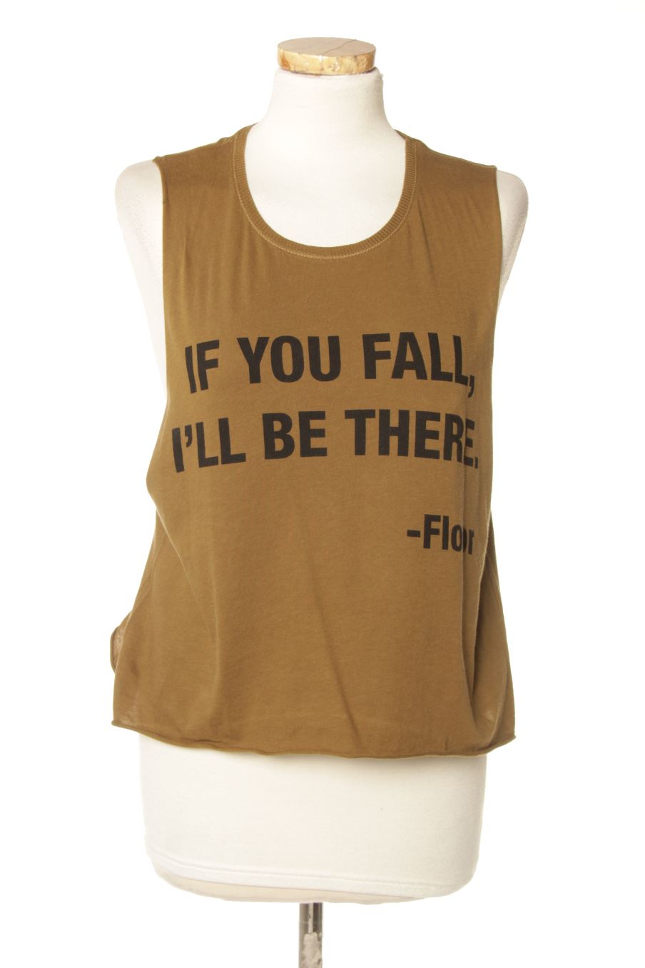 Camiseta sin mangas de Pull & Bear de la talla L, de color marrón