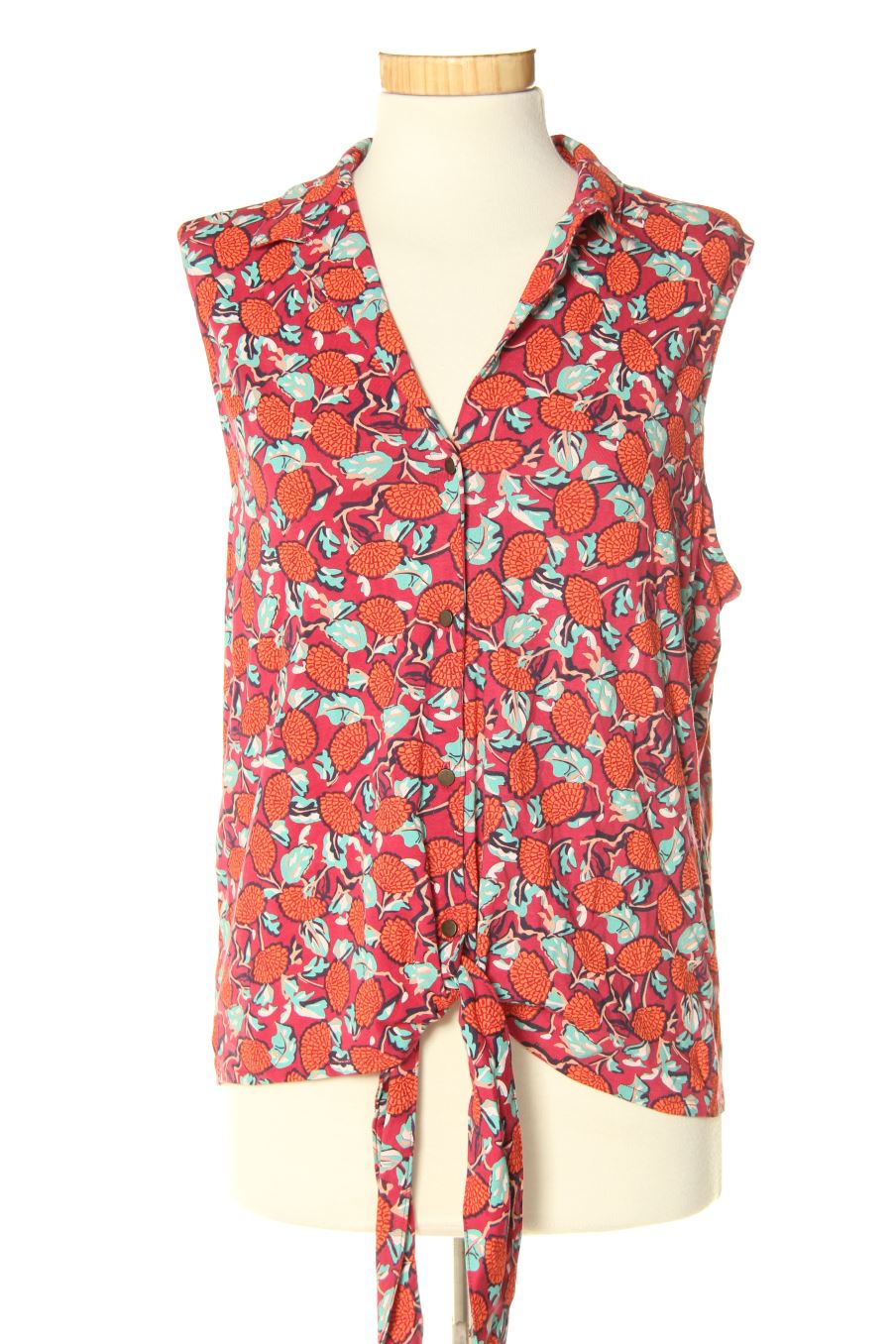 Camisa sin mangas de Bonobo Jean de la talla L, de color estampado