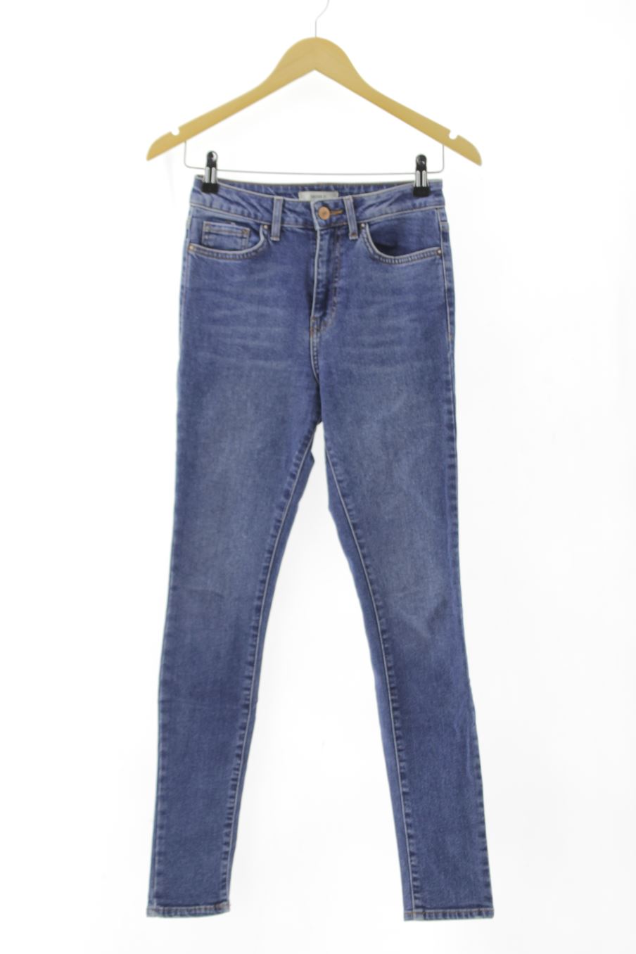 Jeans von Forever 21 Größe 34, Farbe Blau, aus Jeanskleidung für