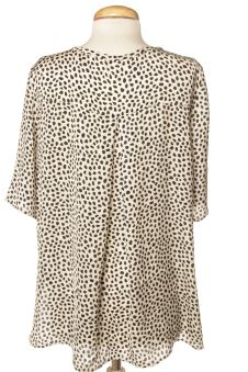 Kurzärmelige Bluse L Zendra