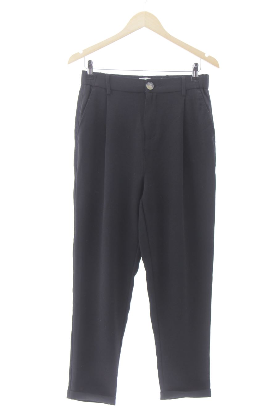 Pantalón de Pull & Bear de la talla M, de color negro
