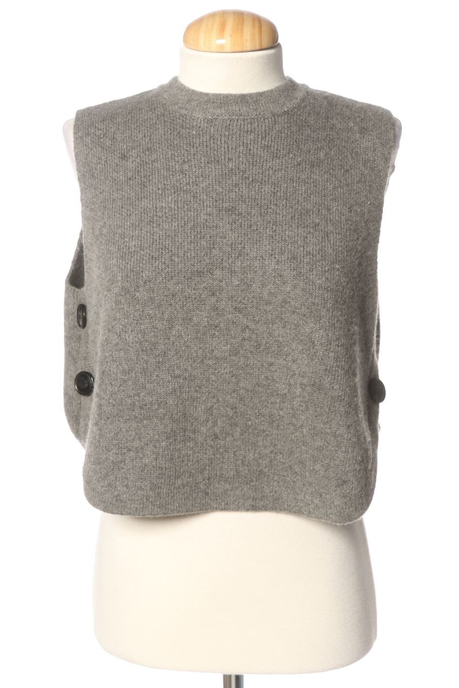 Pull Zara de la taille S, de couleur gris