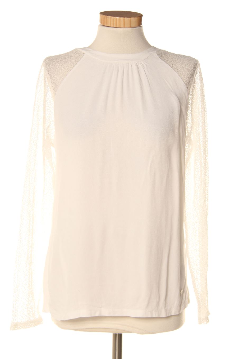 Blouse à manches longues Street one de la taille 36, de couleur blanc