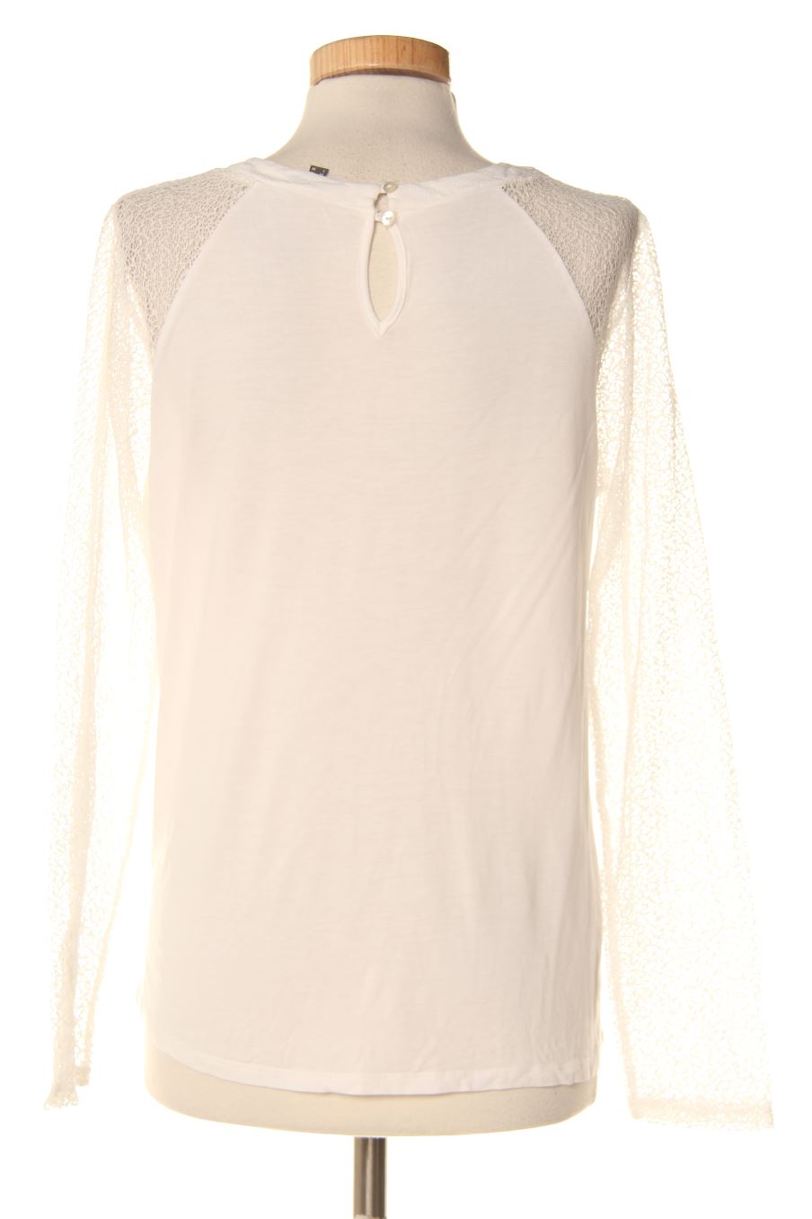 Blouse à manches longues Street one de la taille 36, de couleur blanc