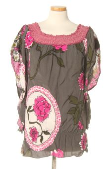 Blusa de manga corta XS Dept, foto 1 de 2