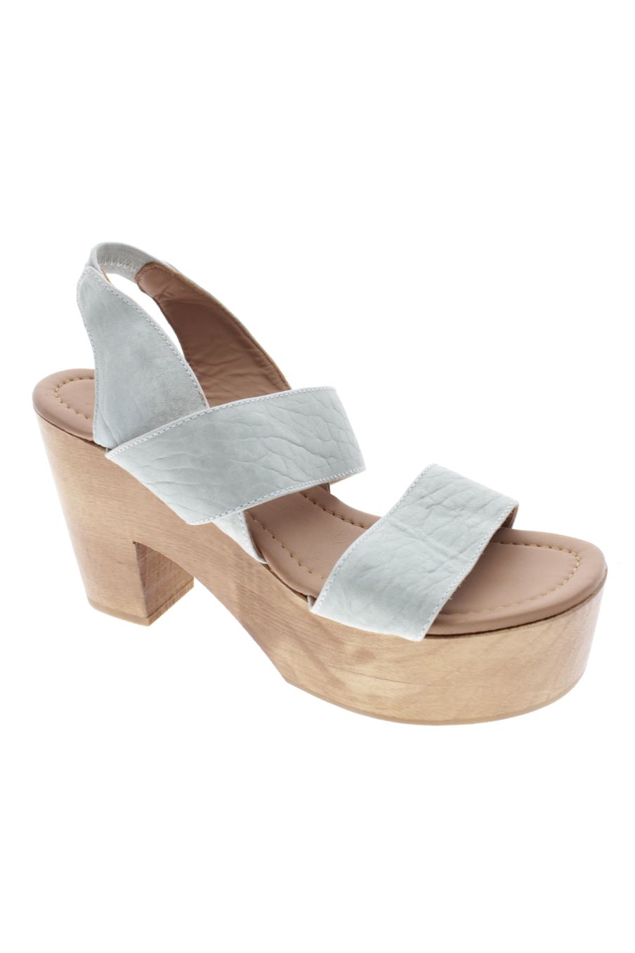 Sandalias tacon de anaid kupuri de la talla 39, de color azul de