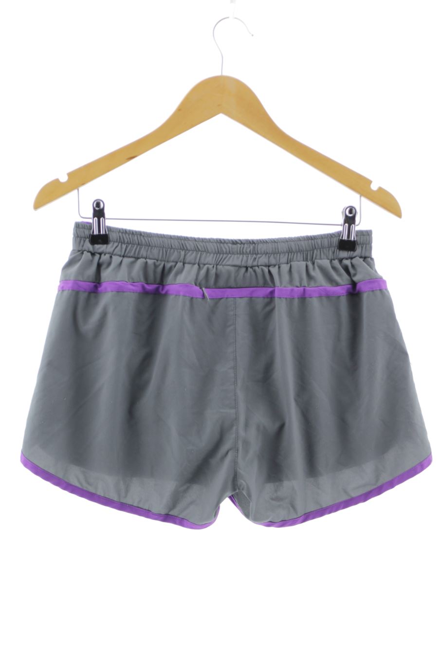 Pantalones cortos de deporte de Kappa de la talla L, de color gris