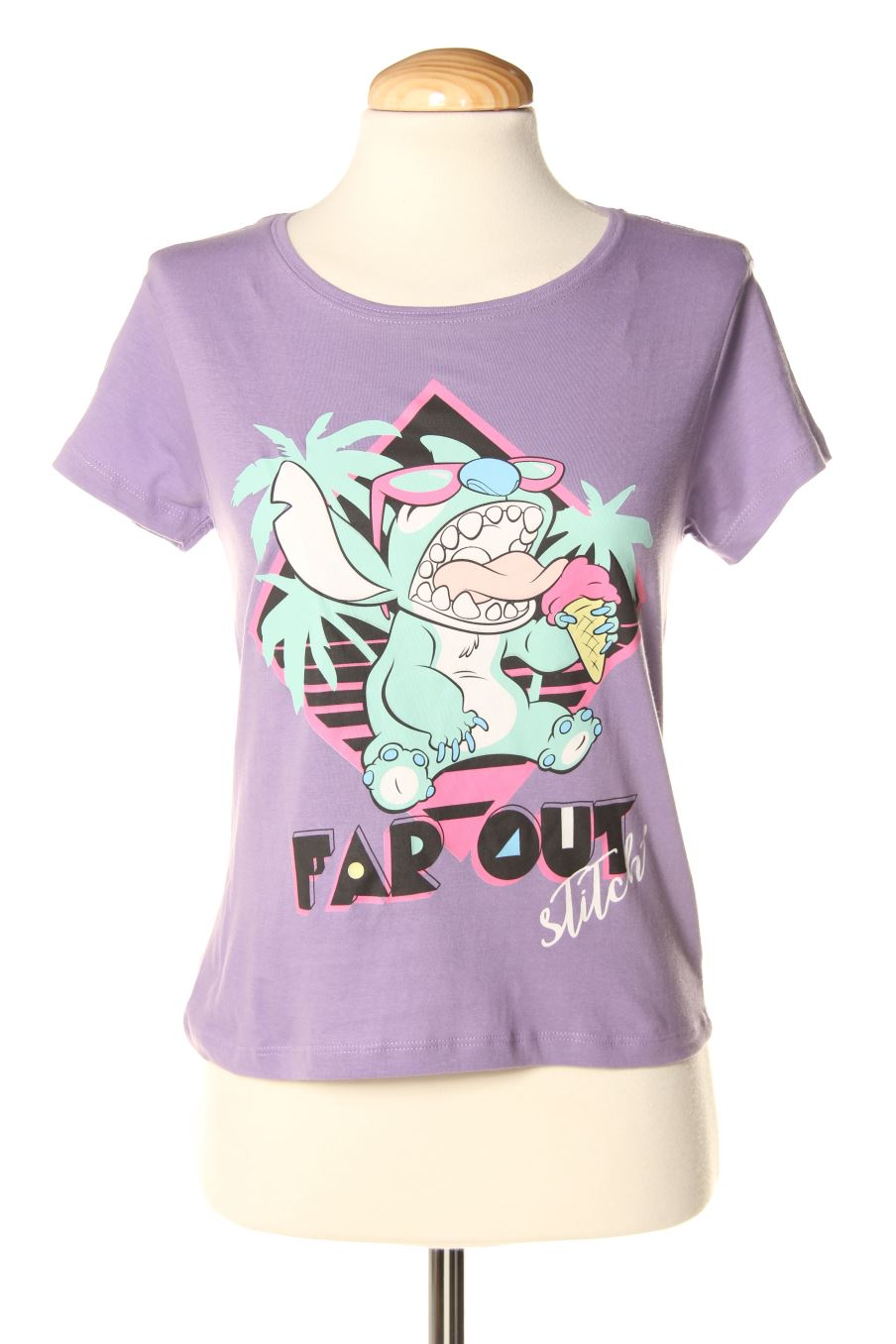 Camiseta de Disney de la talla XS, de color morado