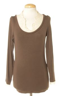 Langärmelige Bluse 38 Derhy