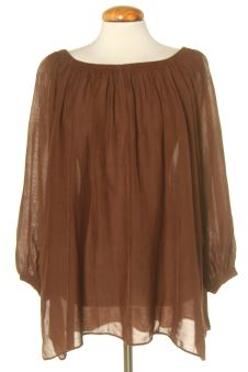 Blusa a maniche lunghe M Zara