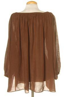 Blusa a maniche lunghe M Zara