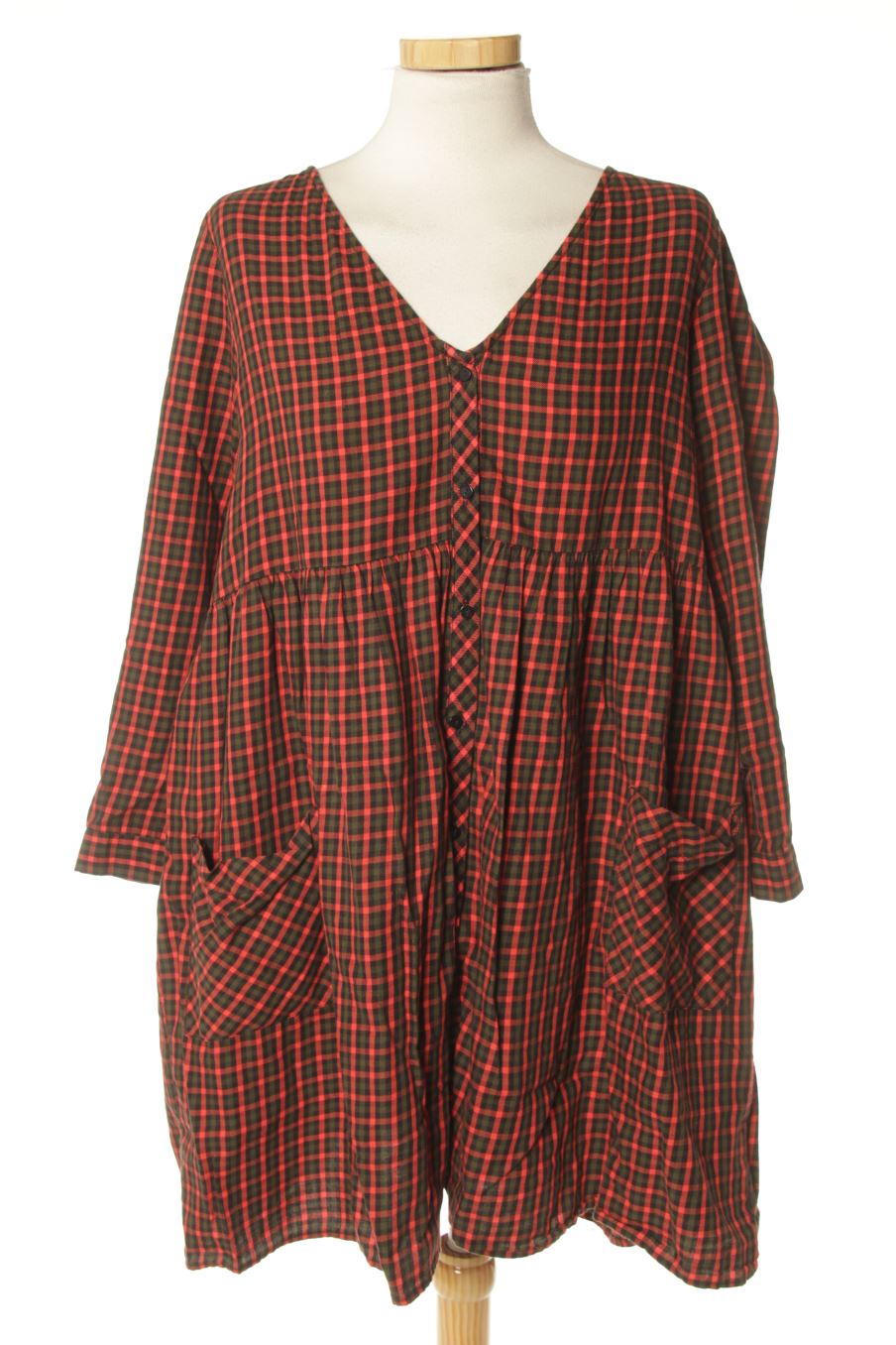 Vestido casual de Zara de la talla S, de color cuadros