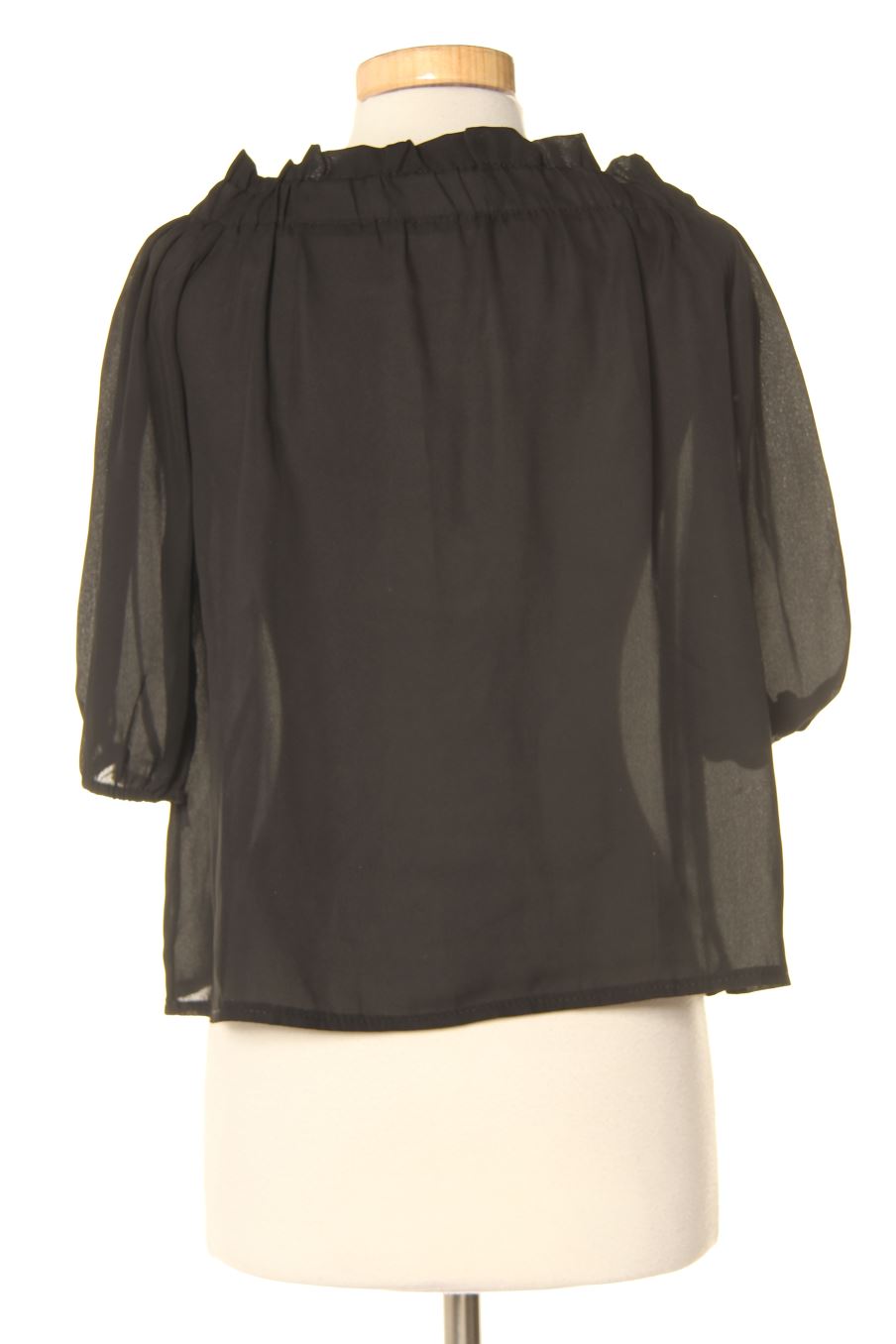 Blouse à manches courtes PERCENTIL de la taille S, de couleur noir