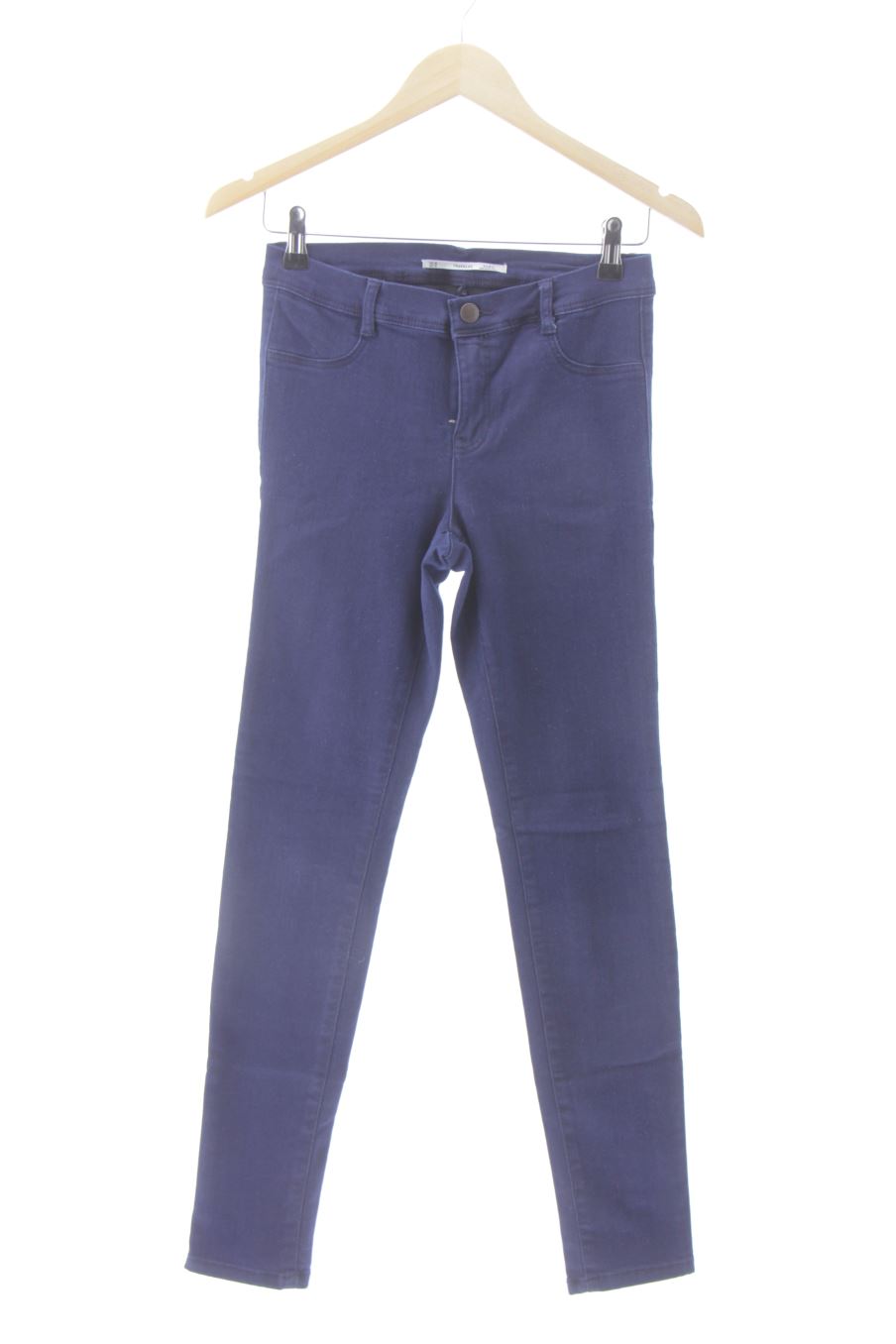Jeans Trafaluc de la taille 38, de couleur bleu marine de denim