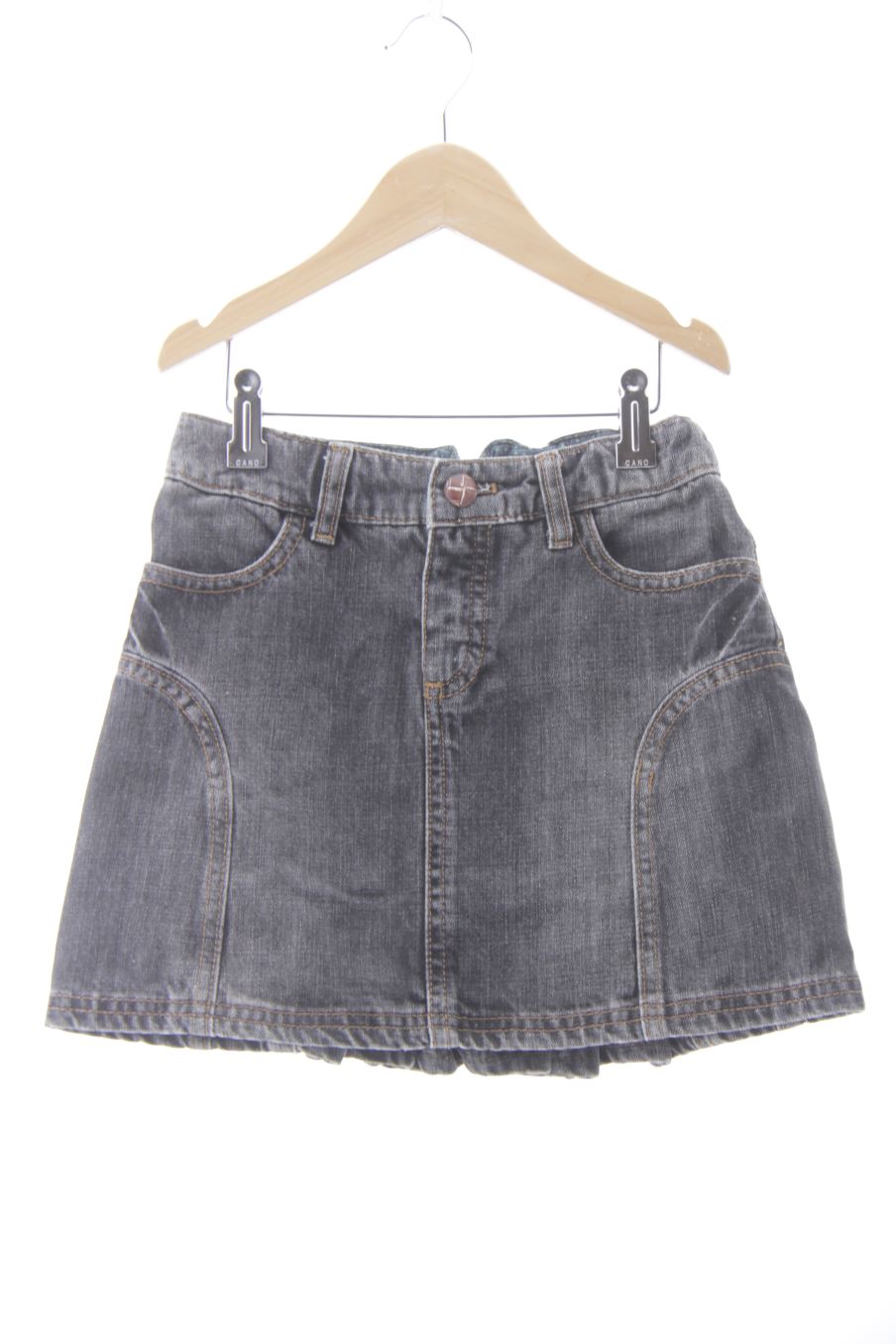 Falda de Massimo Dutti de la talla 7 años de denim de segunda mano
