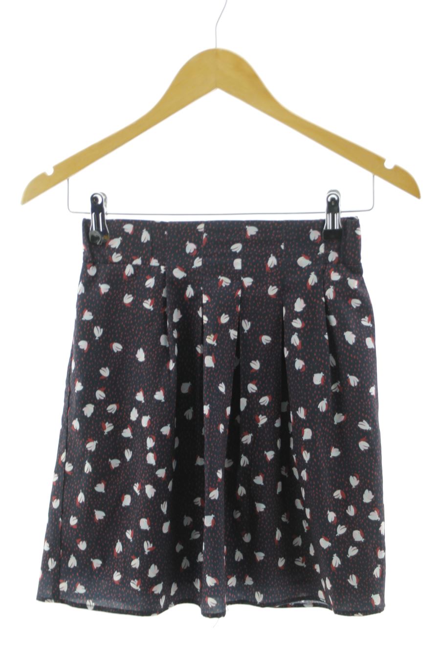 Falda de Promod de la talla 36, de color flores